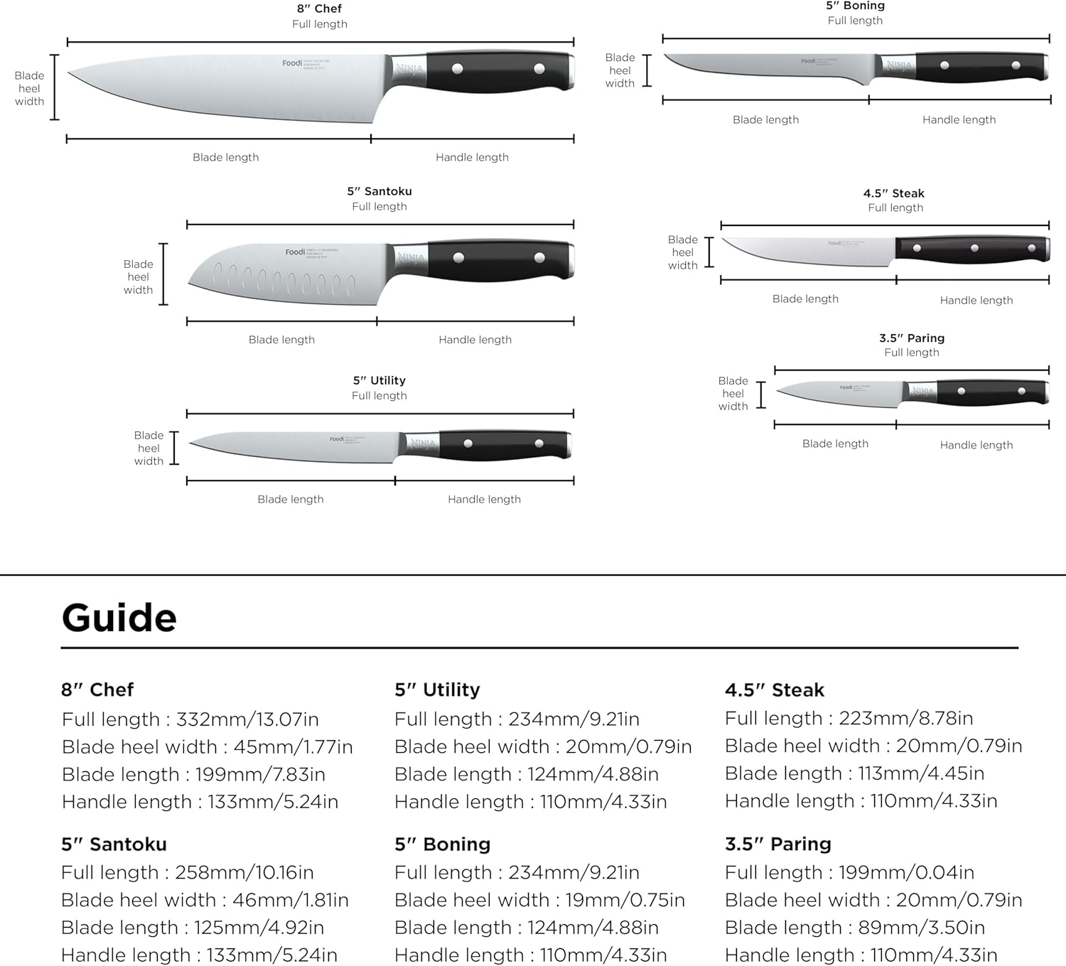 Ninja 14-Piece Knife Set with Black Block and NeverDull Sharpener