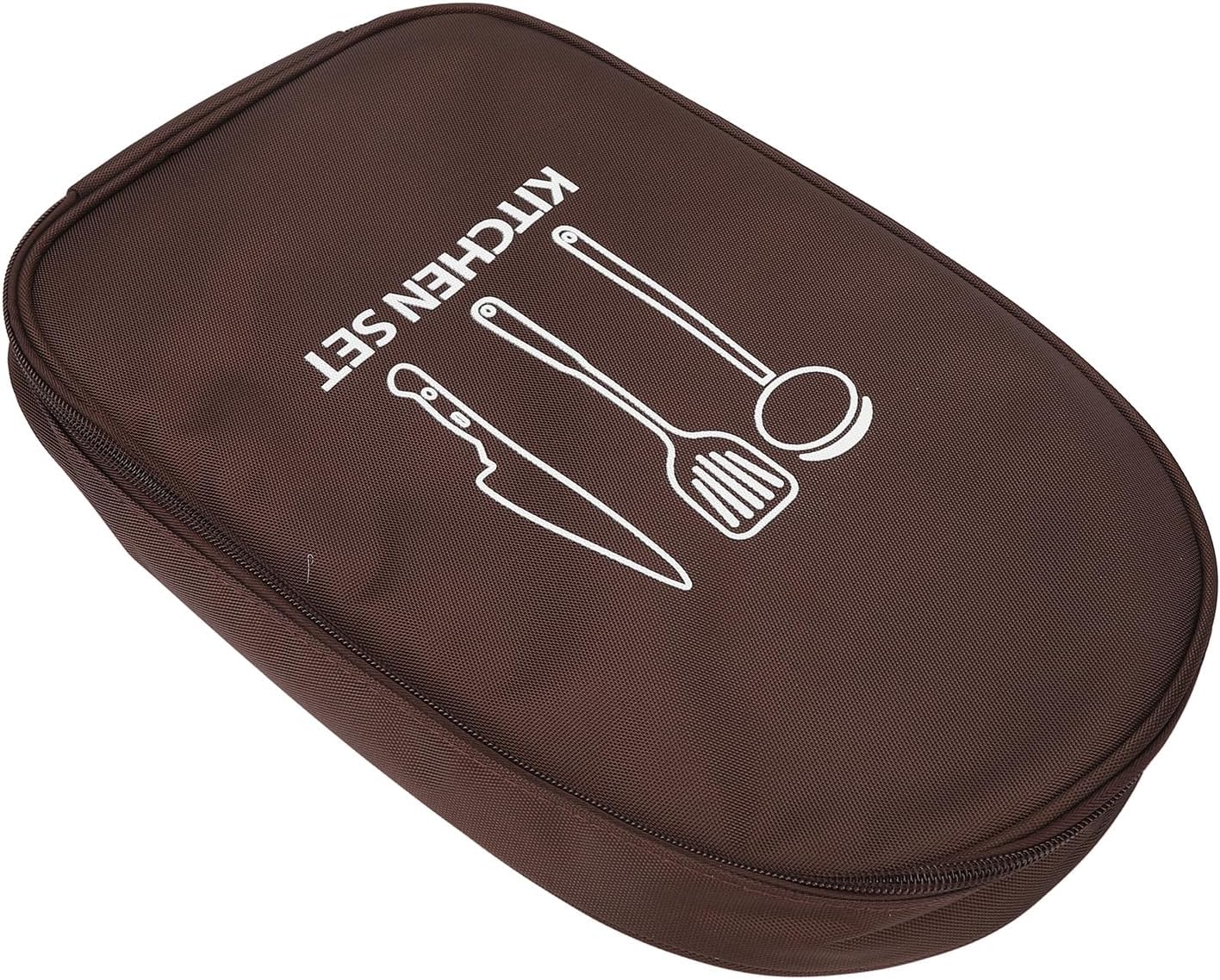 Acouto Chefs Knive Case Storage Bag for Camping Travel