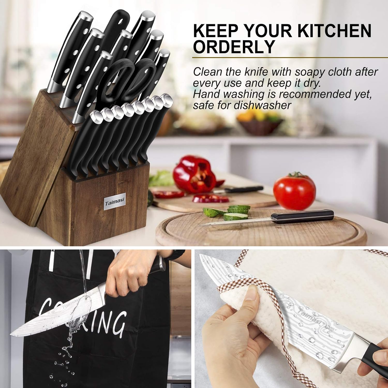 Versatile 23-Piece Knife Set