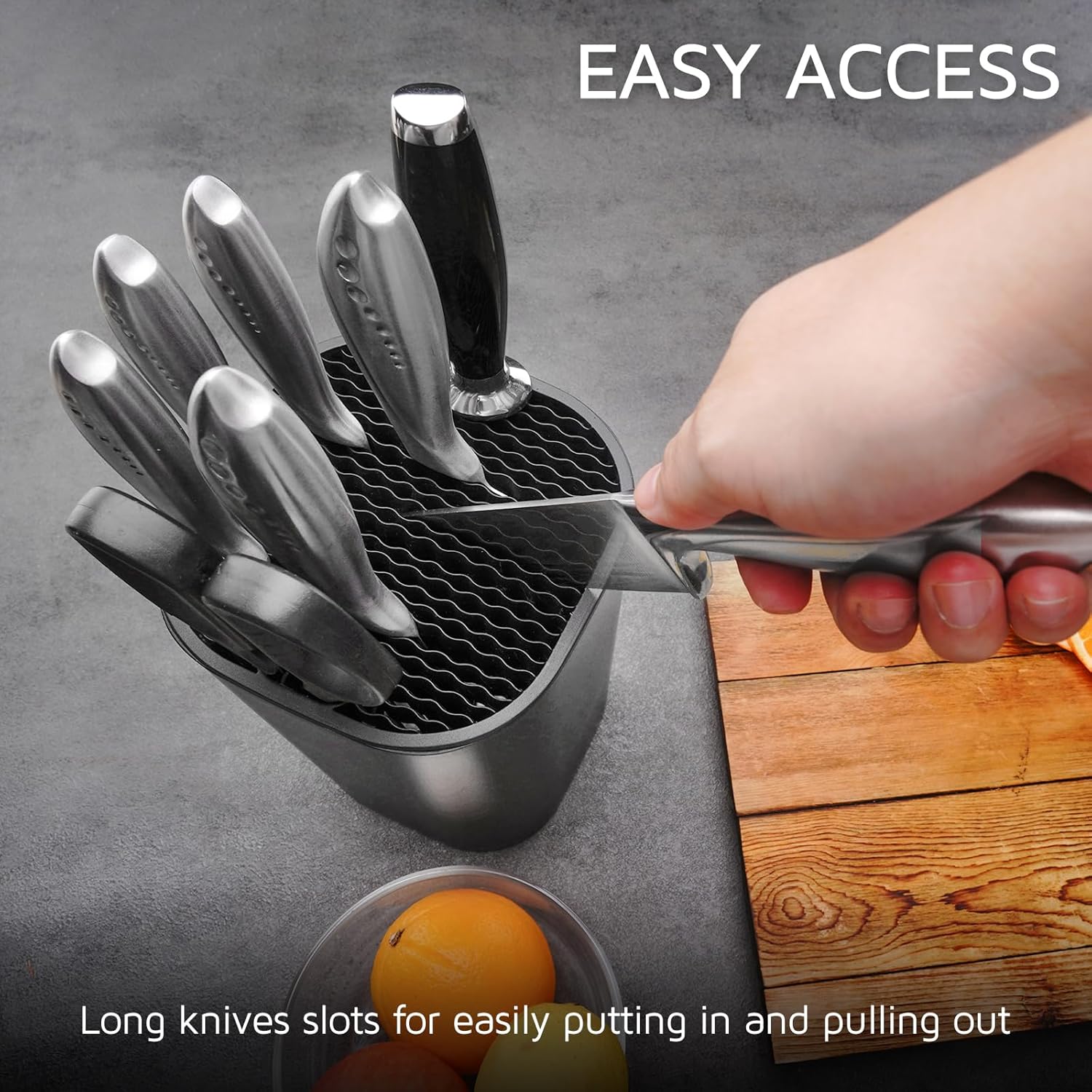 Universal Knife Holder for Kitchen Storage