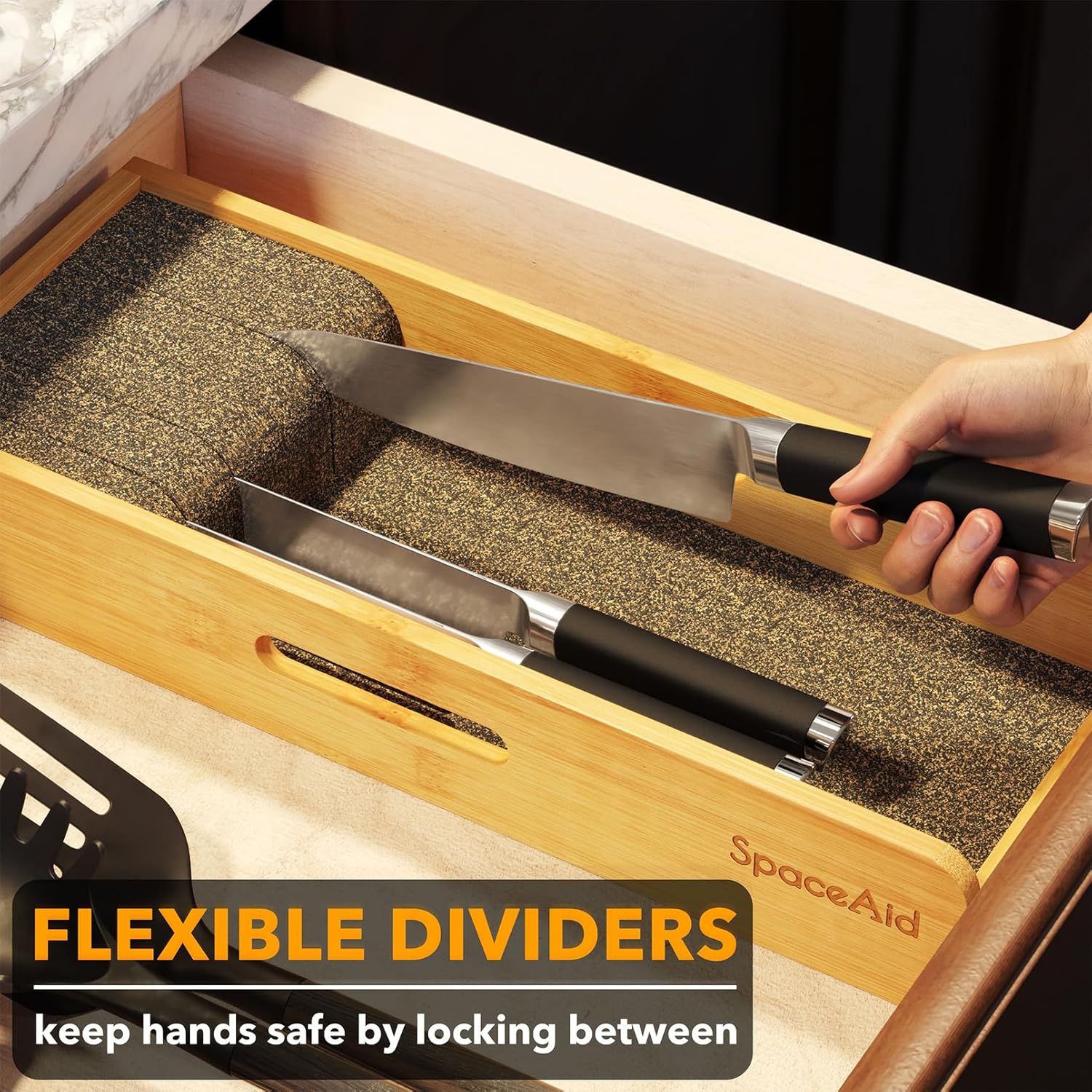 SpaceAid Knife Organizer Small
