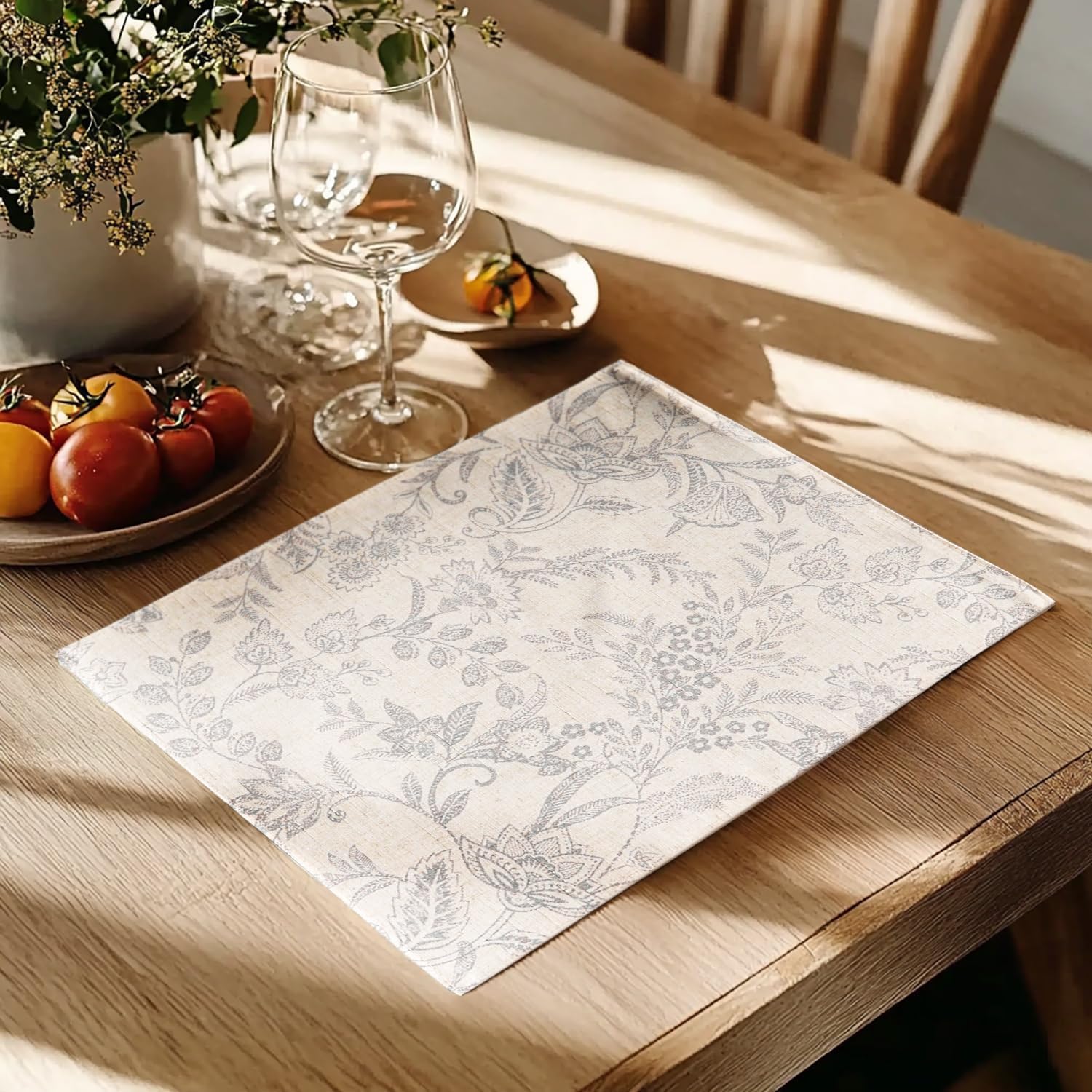 Sturdy Fall Floral Placemats