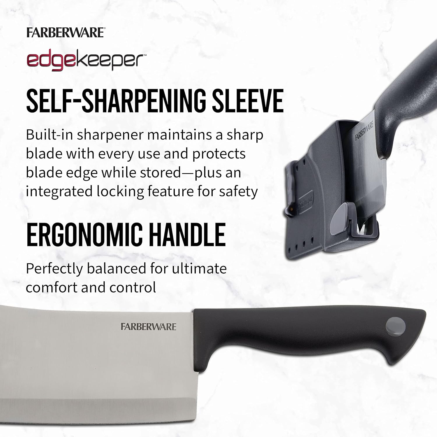 Farberware Edgekeeper 6-inch Knives for Kitchen Essential