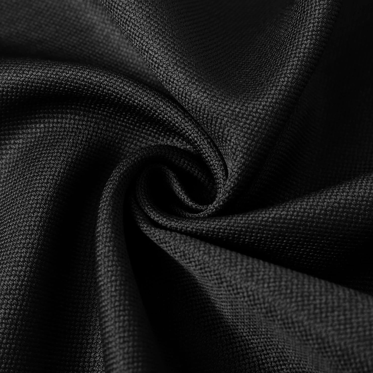 BIFENBI Premium Tablecloth for Parties - 60x84 Inch Black Textured