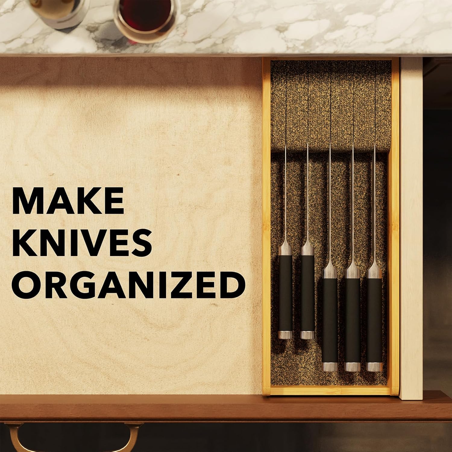 SpaceAid Knife Organizer Small