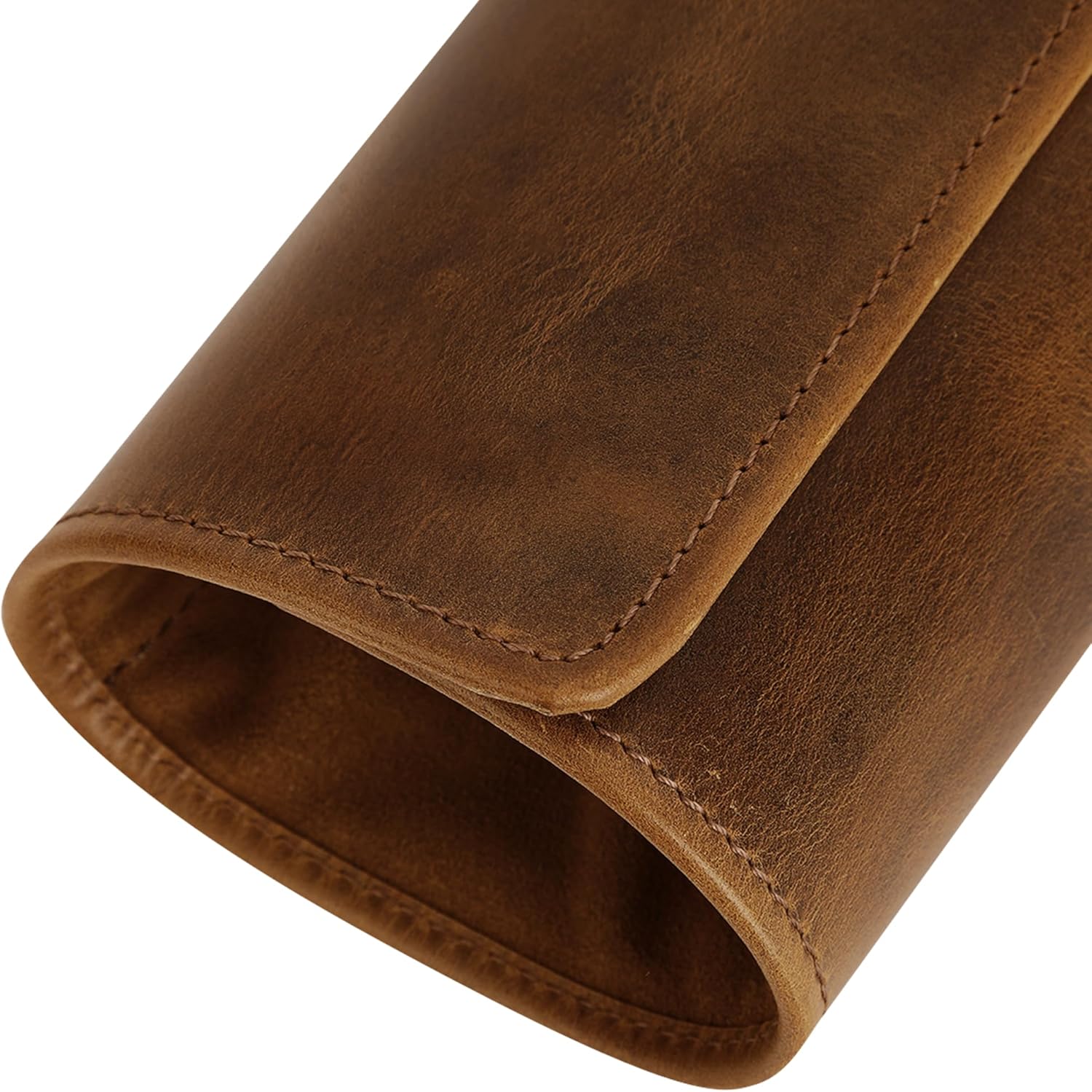 ELIZO Handcrafted Leather Knife Roll Bag