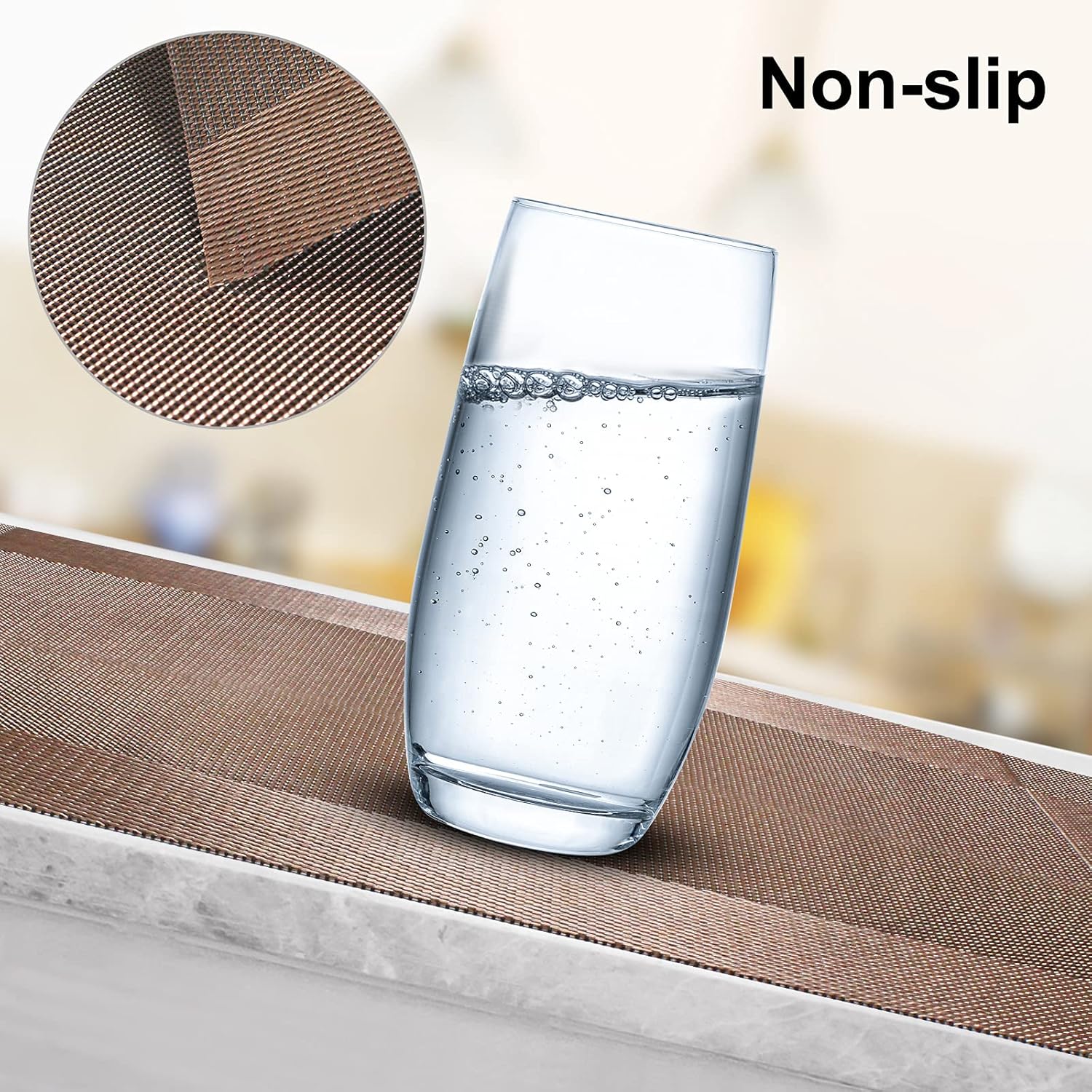 Aofmee 4-Pack Heat-Resistant Place Mats