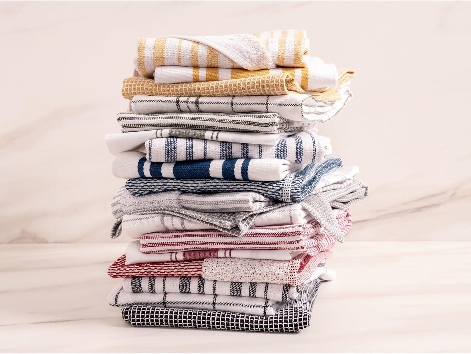 Premium 4-Pack All-Inclusive Kitchen Towels for Home Kitchen
