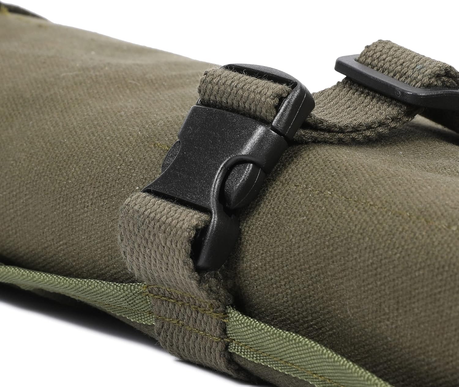 Heavy Duty 16 Oz Waxed Canvas Knife Roll Case