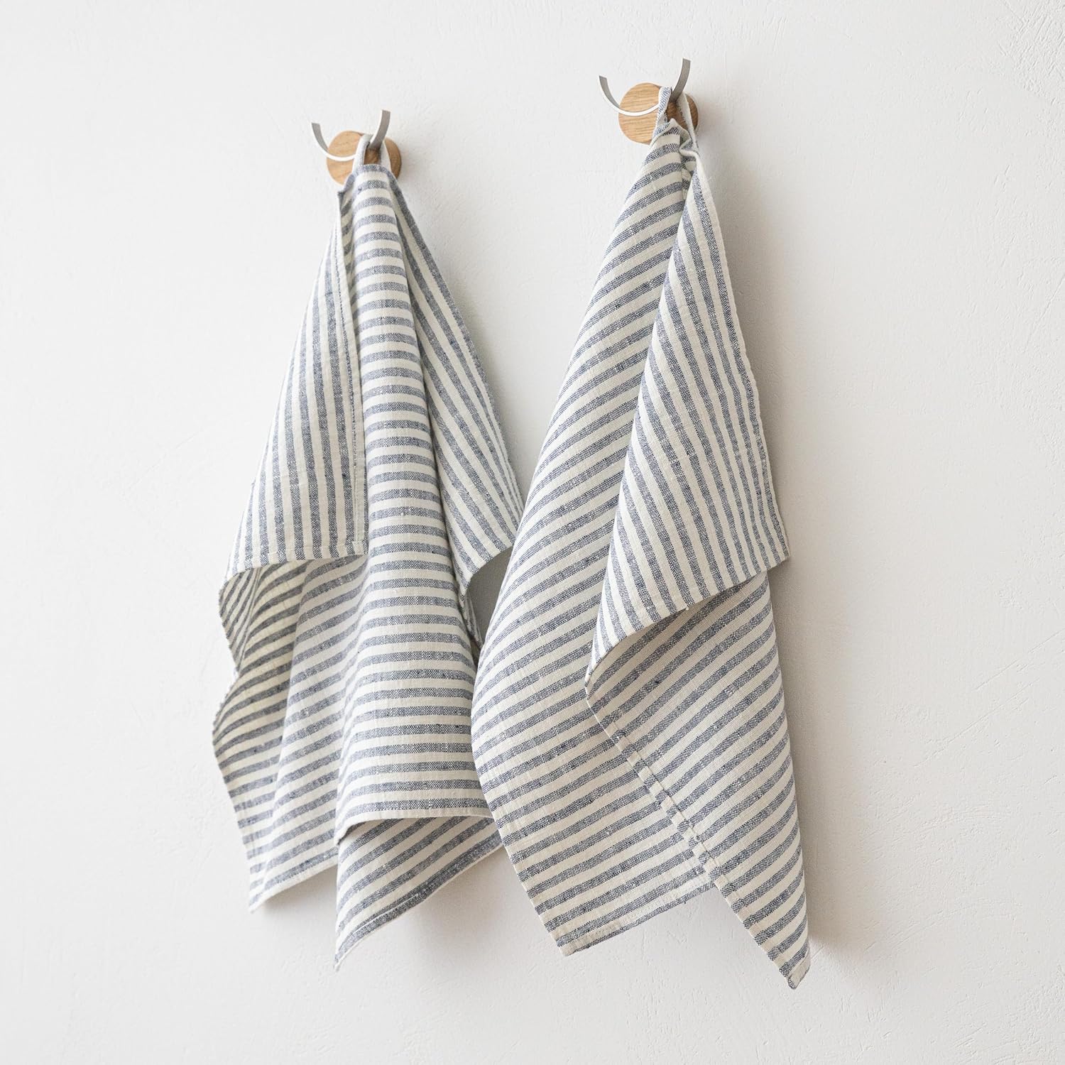 Machine Washable 2-Pack Set 18 x 26 indigo European Linen