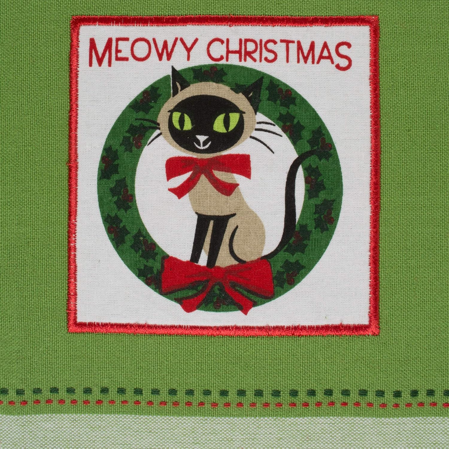 Cozy Holiday Kitchen Towels for Dog and Cat Lovers