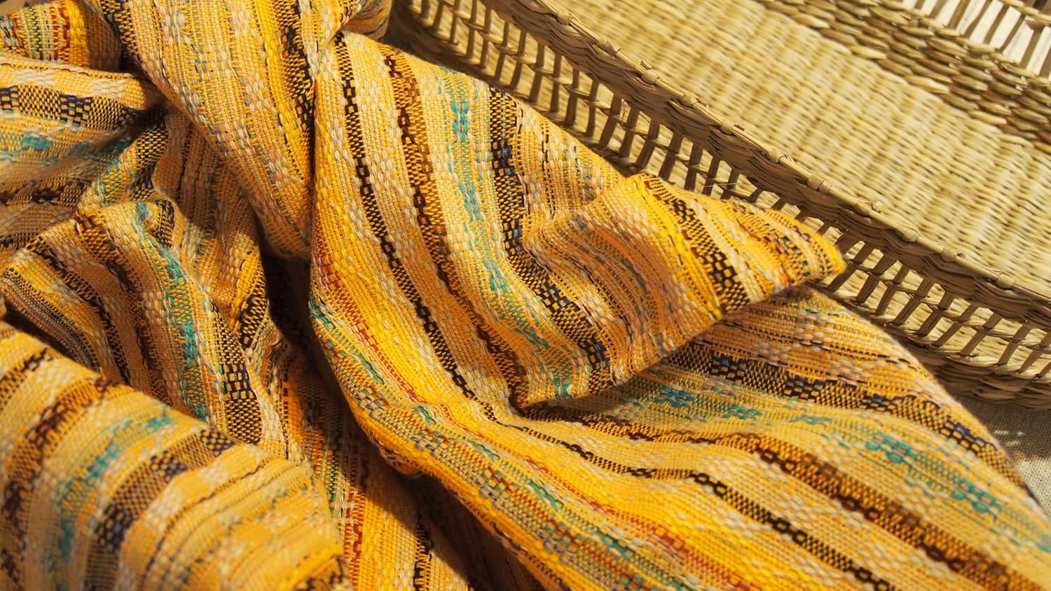 Citizens of the Beach 8-Piece Yellow Orange Turkish Cotton Dishcloth Set