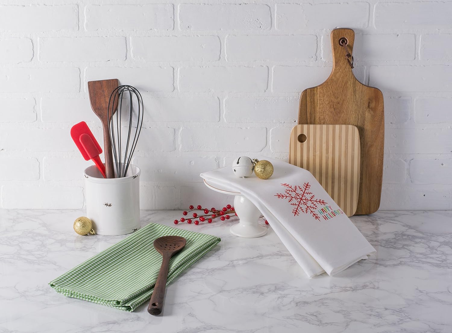 DII Christmas Tea Towels 18x28 inches festive kitchen essentials