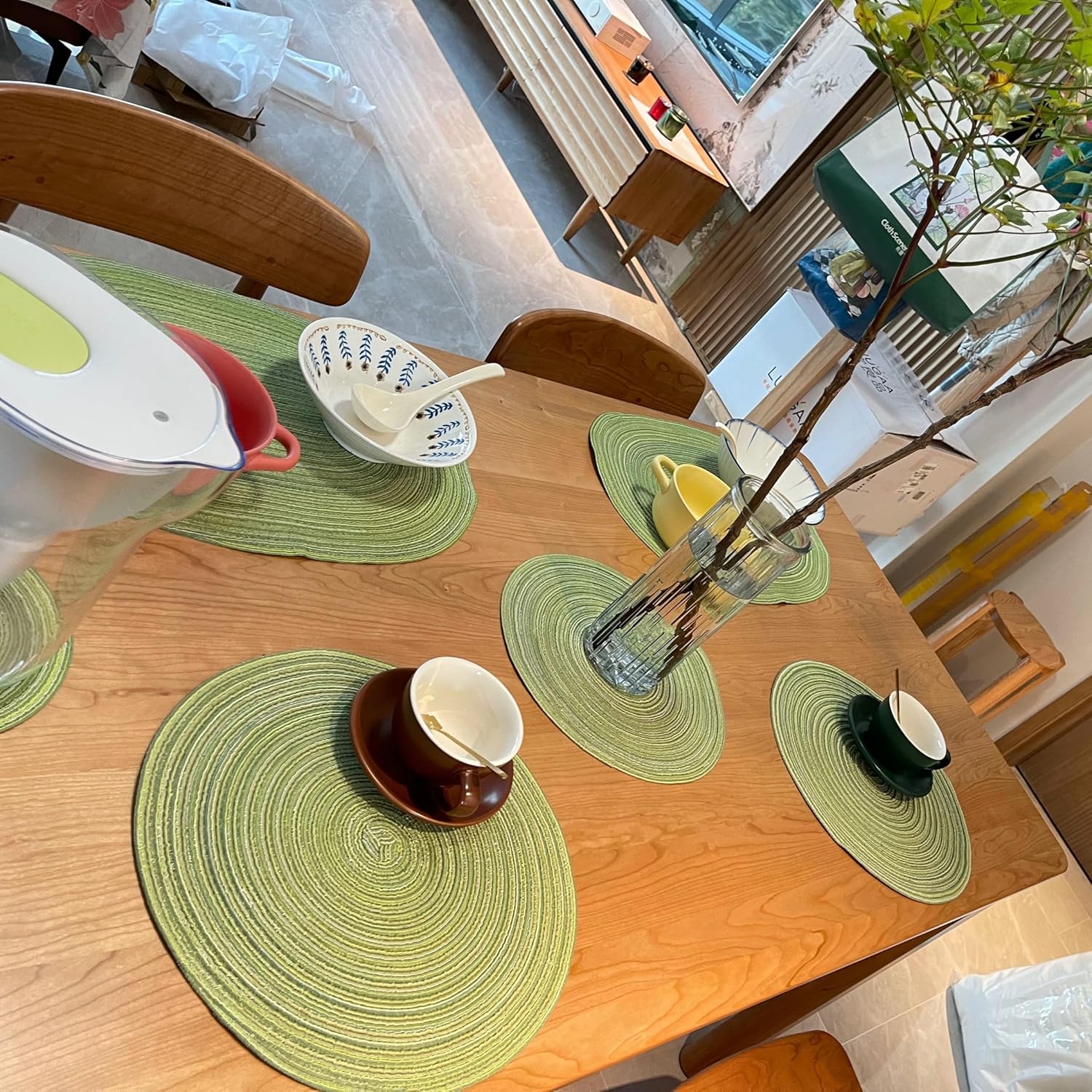 Perfect Red Dining Table Mats