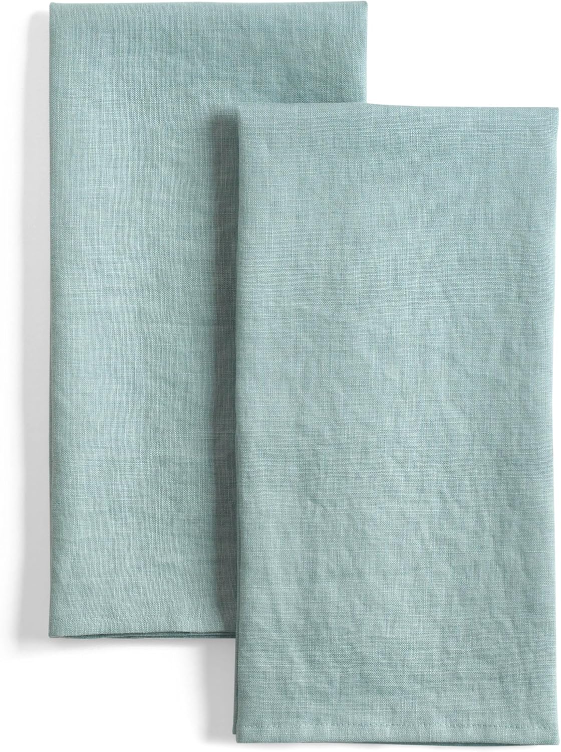 Stonewashed Flax Linen Towels 20x27 inches Eco-Soft kitchen tea towels