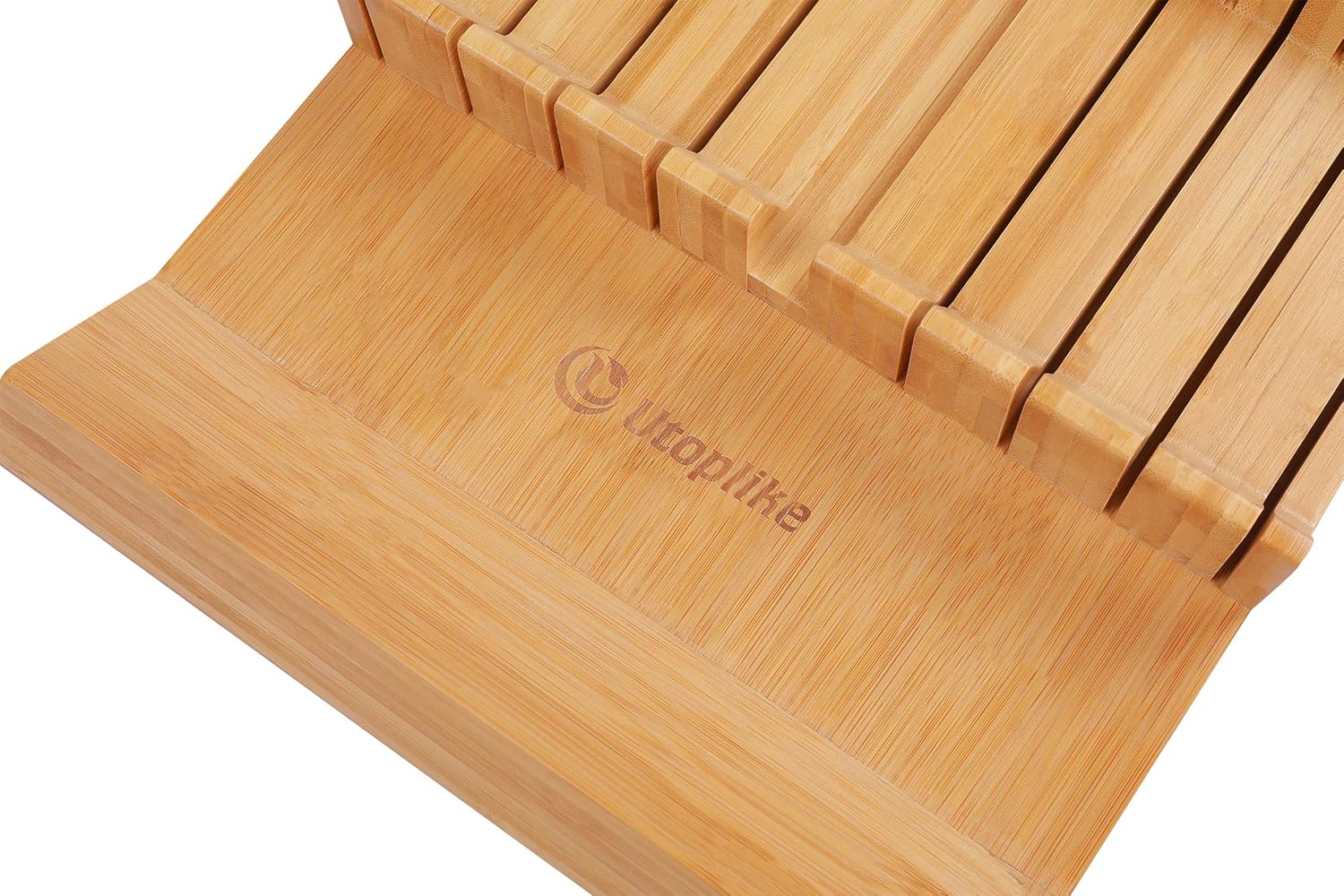 Utoplike Bamboo Knife Block