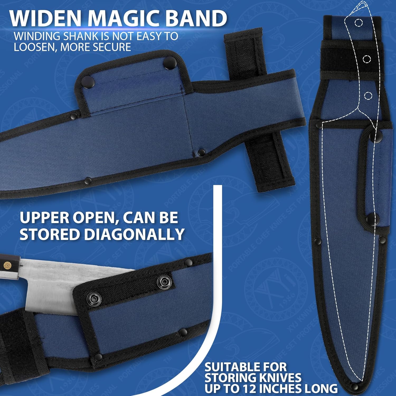 XYJ Universal Knives Sheath - Protect and Carry Your Knives Safely