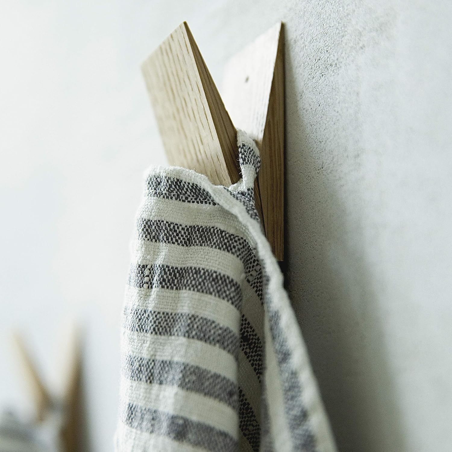Set of 2 Graphite Linen Tea Towels 18 x 26
