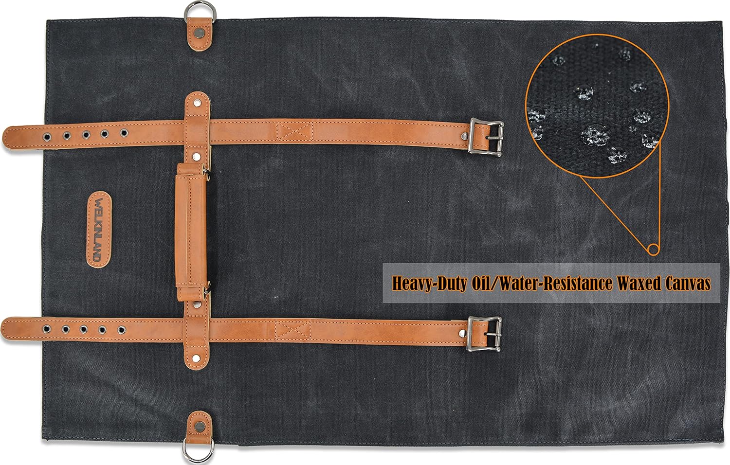 14-Pocket Knife Roll Case