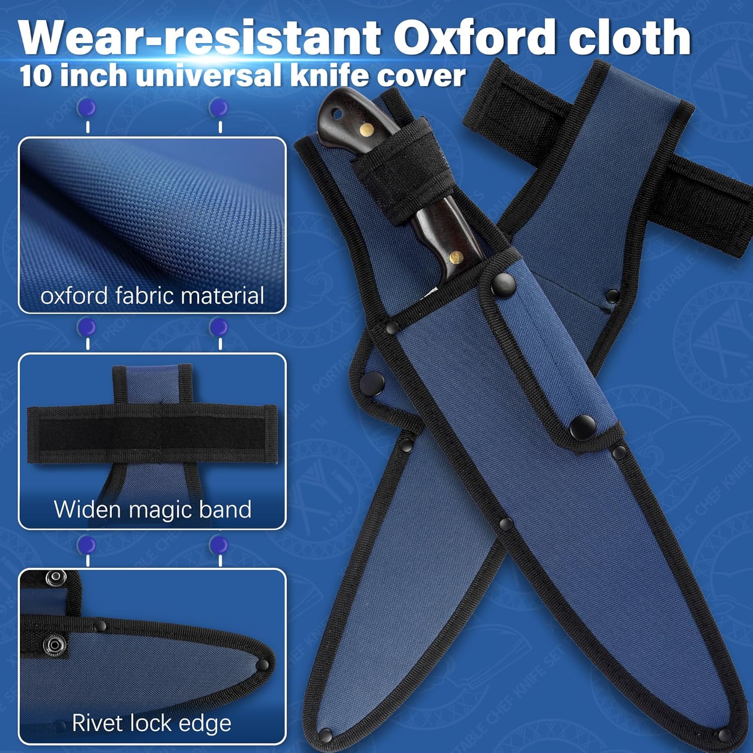XYJ Universal Knives Sheath - Protect and Carry Your Knives Safely