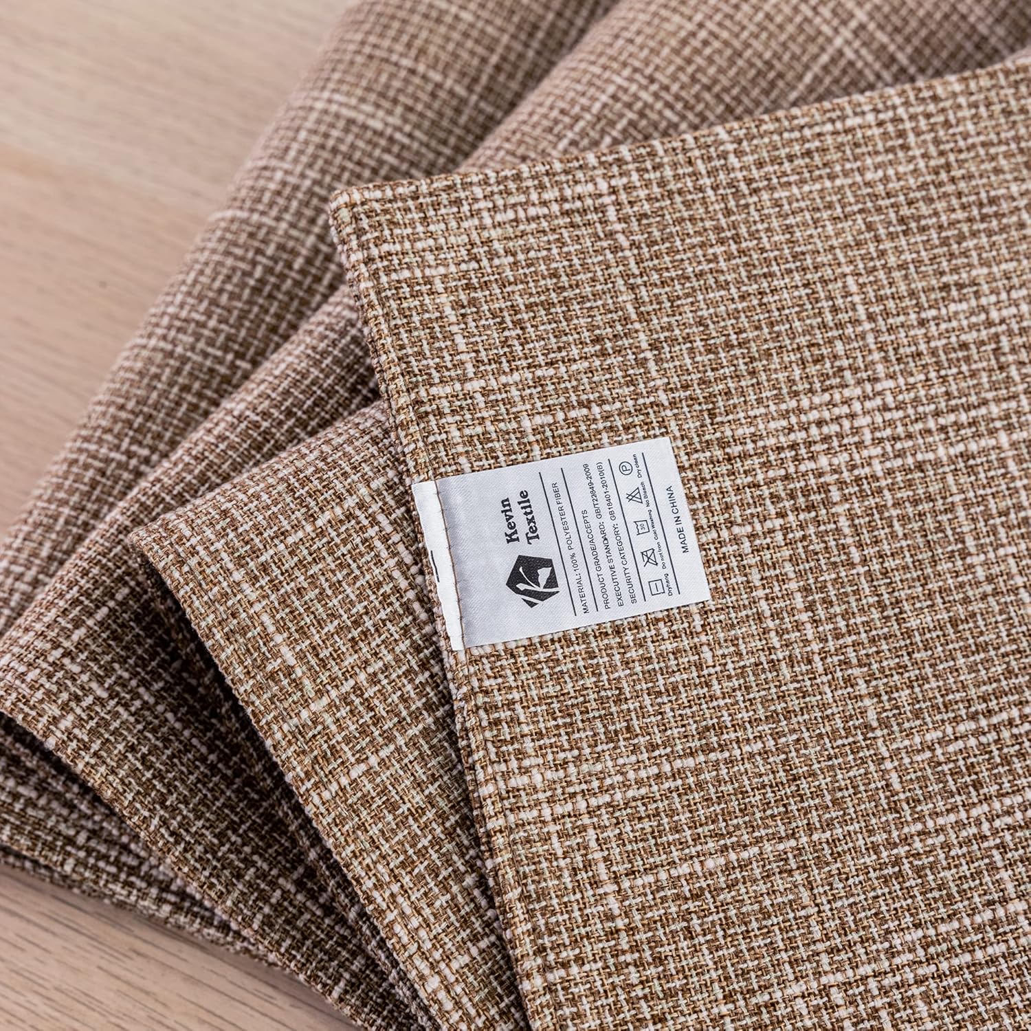 Natural Linen Kitchen Place Mats Heat Resistant