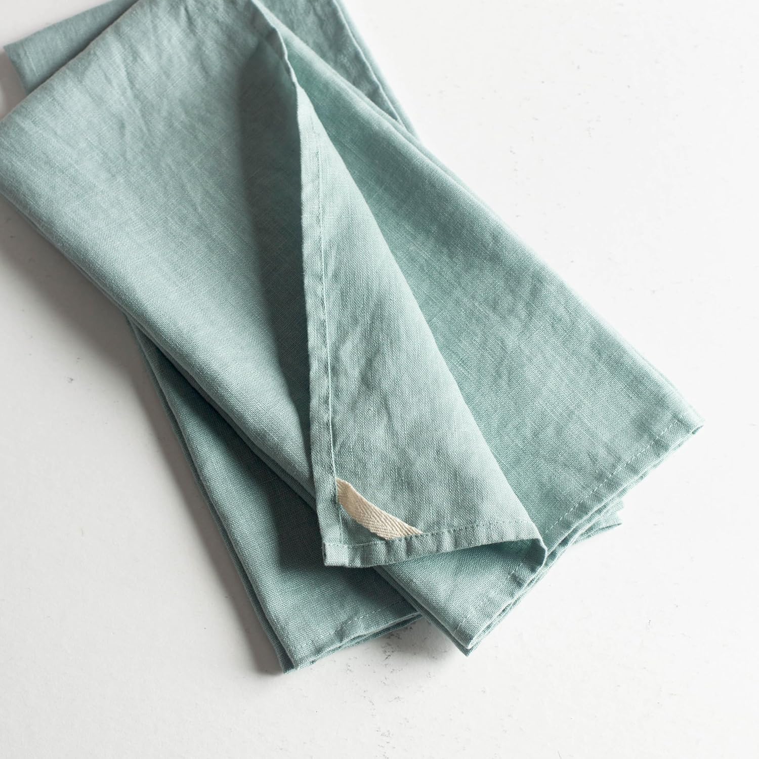 Stonewashed Flax Linen Towels 20x27 inches Eco-Soft kitchen tea towels