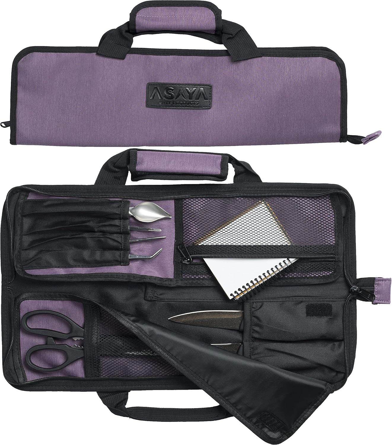 Asaya Chef Knife Roll Bag - 12 Pockets