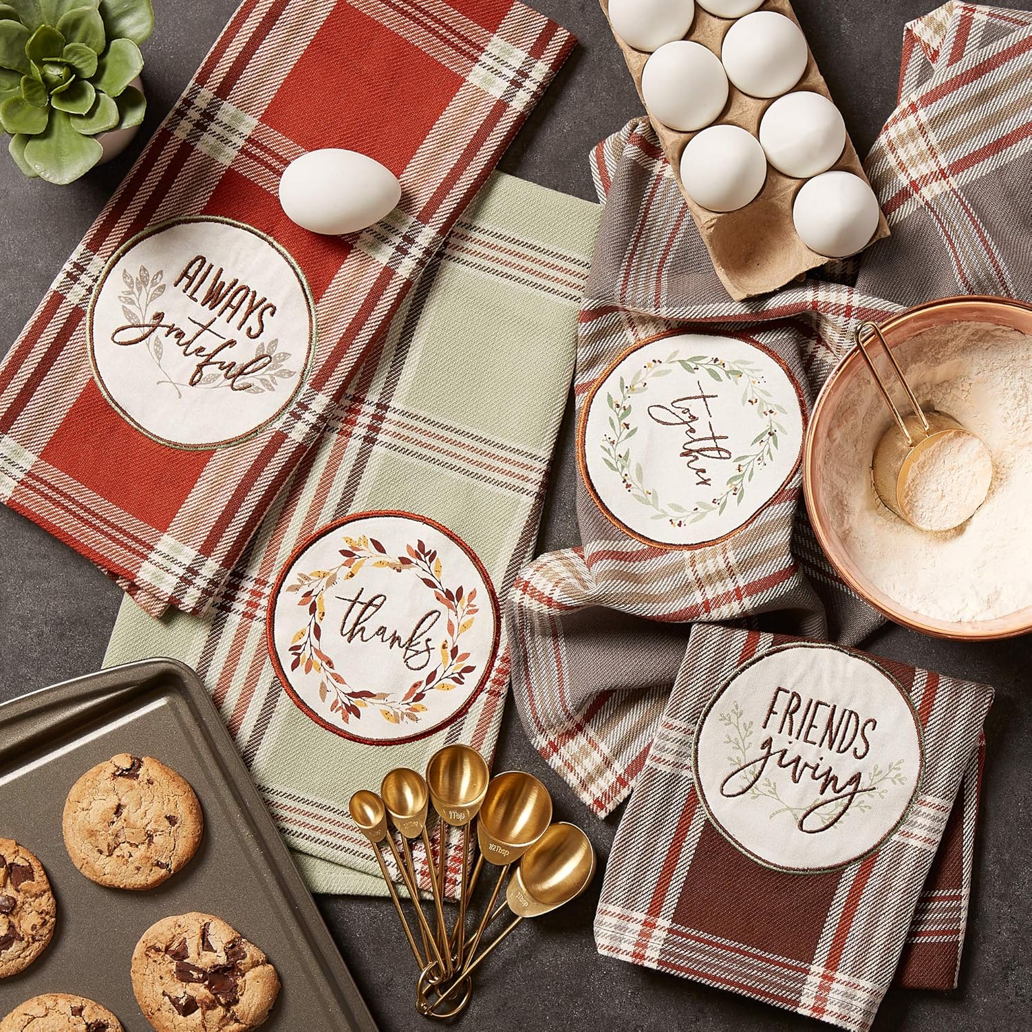 Thanksgiving Fall Kitchen Towels
