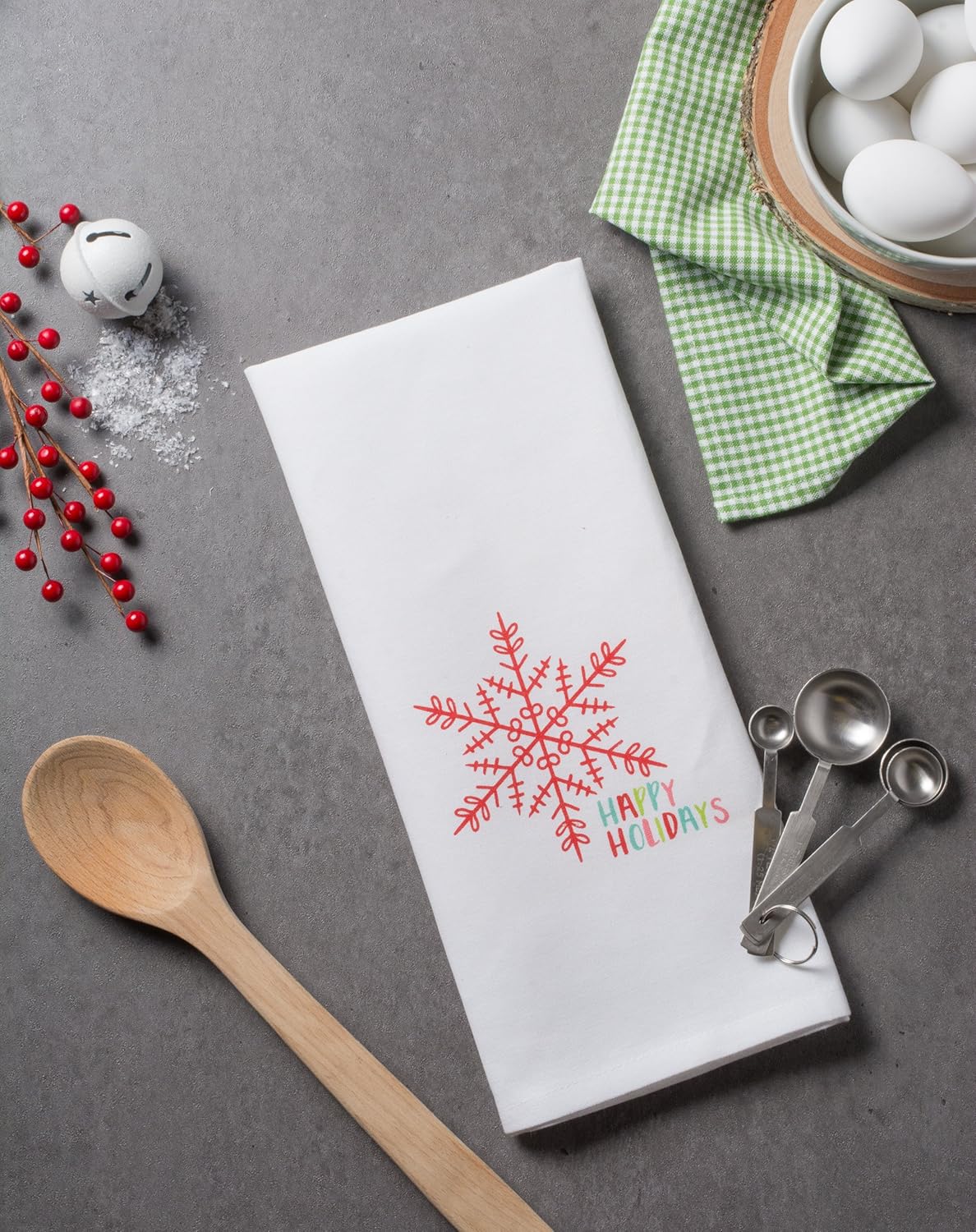 DII Christmas Tea Towels 18x28 inches festive kitchen essentials