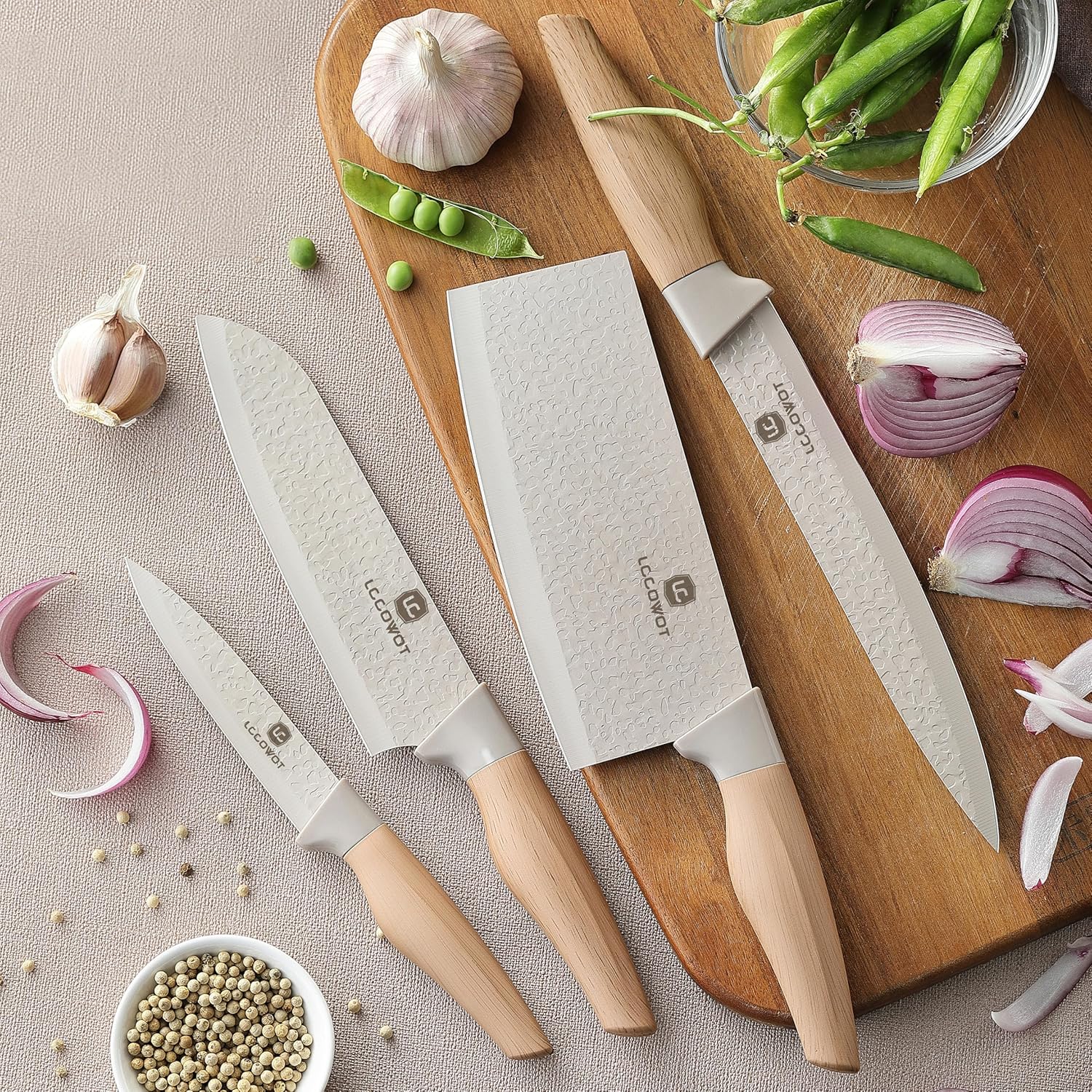 Stylish Sharp and Functional 6-Pack Knife Set